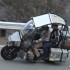 Najdziwniejszy motocykl jaki widziales na Snake Pass - Moto Guzzi spada