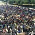 Protesty przeciw platnym transmisjom z MotoGP - Protest pod siedziba Telefonica Hiszpania GP
