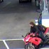Ukradl motocykl wjechal w samochod - kradziez motocykla