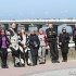 XIV Miedzynarodowy Zlot Motocykli BMW w Lubikowie  zapowiedz - uczestnicy zlotu w kolobrzegu