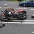 Mlodzi chlopcy uratowali zycie motocyklisty - Wypadek motocyklowy