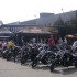 Harley on Tour  pierwszy przystanek w Czestochowie  - Harley On Tour parking