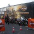 Harley on Tour  pierwszy przystanek w Czestochowie  - The Legend On Tour ciezarowka