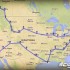 W 80 dni dookola Ameryki na motocyklu - mapa podrozy