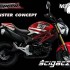 Co powstanie z polaczenia Hondy i Ducati - MSX Ducati
