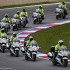 MotoGP w Brnie  spelnione marzenie Tomka - parada policji na motocyklach