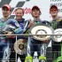 Valentino Rossi wygrywa w Australii - podium rossi lorenzo smith 2014