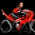Modelki topless buduja Ducati Panigale ze swoich cial - Modelki Panigale