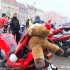 MotoMikolajki w Warszawie 2014 - renifer na czerwonym Bandicie