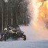 Suzuki GSXR 1000 vs Polaris RZR na zamarznietym jeziorze - wybuch podczas wyscigu