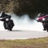 Driftujace motocykle z kompresorem  ogien - drift victory