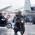 Harley wyszkoli zolnierzy i weteranow - motocyle na lotniskowcu
