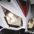 Nowa Honda CBR300R oraz Honda Gymkhana na bloniach Stadionu Narodowego - cbr 300 lampa