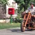 Ekologiczny motocykl wykonany z drewna - motocykl z drewna