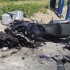 Wypadek Polakow w Azerbejdzanie  czy MSZ podejmie dzialania - rozbity motocykl