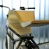 Prawie drewniany motocykl elektryczny dla hipstera - e raw siedzisko drewno