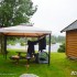 Wyprawa do Norwegii  samotnie na dwoch kolach - Norwegia suszenie ekwipunku w Jolvassbu camping