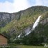 Wyprawa do Norwegii  samotnie na dwoch kolach - Norwegia widok z campingu niedaleko jezyka Trola