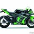 Kawasaki ZX10R 2016  mocniejsze i lepiej wyposazone  - kawasaki zx 10 r 2016 zielony