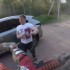 Nietrzezwy Rosjanin atakuje endurowcow - zaatakowany motocyklista