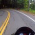 Nie potrafil jezdzic motocykl spadl z klifu - wypadek na zakrecie