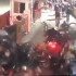 Motocyklowy marshall masakruje rowerzystow - motocyklista kontra rowerzysci