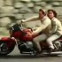 Moto Guzzi  motocyklowa reklama z lat 80 - Reklama Moto Guzzi