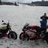 Red Winter  zimowy zlot Ducati w Istebnej - motocykle ducati w sniegu