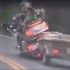 Motocykl z przyczepka na kretej drodze - motocykl z przyczepka