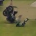 Wypadek Leona Haslama Motocykl rozpadl sie na kawalki - Wypadek Leona Haslama