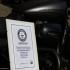 Maciej DOP na Harleyu wypalil Rekord Guinessa - Guinness certificate
