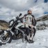 Na czterysetkach do Monte Carlo  relacja z wyprawy - Bajaj Dominar 400 na sniegu