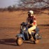 Rajd Dakar przejechany Vespa - dakar Vespa