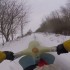 Kiedy braknie piwa Bohaterska podroz skuterem po sniegu FILM - jazda skuterem po sniegu