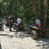 Zachodniopomorskie kolejna zmasowana akcja policji i strazy lesnej przeciwko motocyklistom - spiisywanie quadowcow