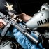 Motocyklisci z bronia zatrzymani we Wroclawiu Jechali na zlot - motocyklista z bronia