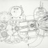Moto Guzzi Galetto pionier segmentu maxiskuterow - Moto Guzzi Galletto schemat silnika