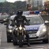 Policja rozszerza akcje protestacyjna Kontrole drogowe beda bardzo szczegolowe - policja za motocyklista