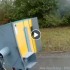 Szybki wsciekly uzbrojony Cyklista kradnie fotoradar przy pomocy diaksa FILM - zlodziej fotoradar