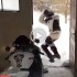 Zimowa aura i bardzo zawiedziony motocyklista FILM - Image 002