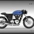Motocykle Triumph baza dla dwoch serii customow Unikat Motorworks - UNIKAT Triumph T111 04