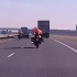Pierwsze patrole motocyklowe na autostradzie A4 - patrol na motocyklach