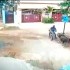 Zderzenie byka z motocyklista czyli Motocyklisci sa Wszedzie po byku - zderzenie motocyklisty z bykiem w indiach