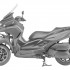 Yamaha Tricity 300 coraz blizej Zobacz wizualizacje patentowe - 042419 2020 Yamaha 3CT 3
