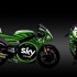 Patriotyczne malowanie motocykli teamu Valentino Rossiego na runde w Mugello - Sky Racing VR46 moto2