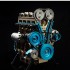 Wymarzony prezent  dzialajacy model 4cylindrowego silnika rzedowego VIDEO - model1