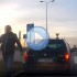 To nie jest suwak Skandaliczne zachowanie kierowcy w Kielcach FILM - to nie suwak