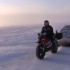 Yamaha R1 przez zamarzniety Ocean Arktyczny na biegun FILM - yamaha r1 z saniami