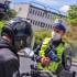 Policyjny pogrom w lubuskiem 315 mandatow 4 zatrzymane prawka i 28 dowodow rejestracyjnych - policja motocykl kotrola