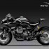 Czarny Orzel wyladowal Nowy pomysl na Moto Guzzi V85 - moto guzzi v85 black eagle concept oberdan bezzi